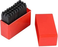Set punzoni alfanumerici - 36,