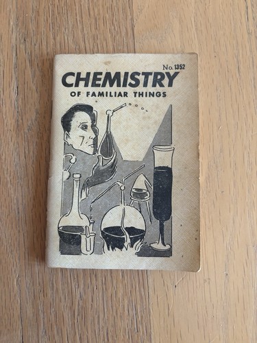 Antique little blue book 1352 - blue,