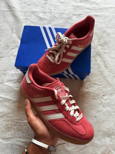 Adidas gazzelle rosse con - rosse,