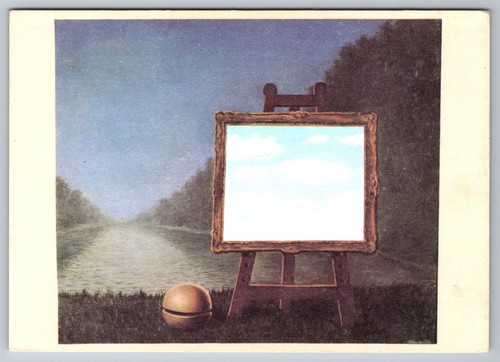 Cartolina magritte la - cartolina,