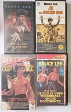 Vhs Bruce Lee I 3 Dell Operazione Drago Dalla Cina Con Furore Urlo Del Drago