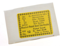 AMI MUSTAD ROUND BENT SEA HOOKS - Ref 2339 - Size 12 - 100 pz - FR803