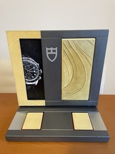 Tudor Wood and Leather Display