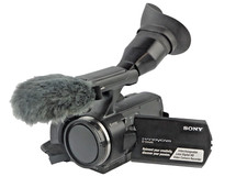 Sony NEX-VG10E videocamera flash Full HD Handycam, corpo