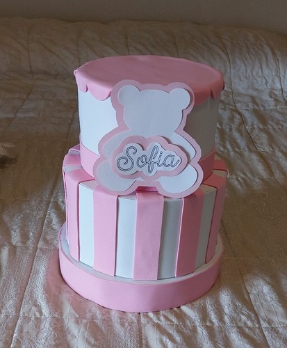 Torta scenografica battesimo - torta,