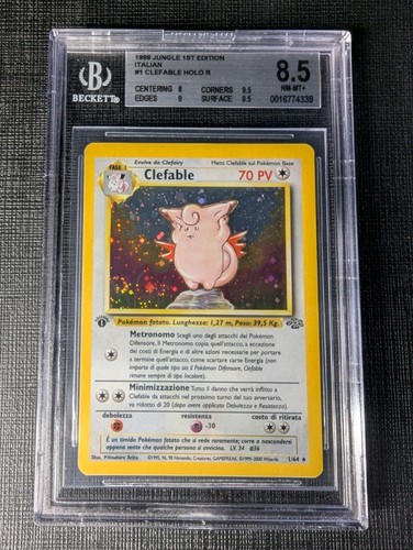 Bgs beckett clefable holo - bgs, 8.5