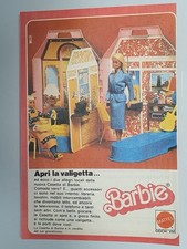 ADVERTISING BARBIE : APRI LA VALIGETTA...