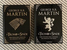 Martin - IL TRONO DI SPADE ed. DELUXE Pelle di drago Libri Primo e Secondo 1-2