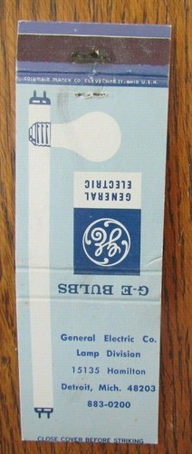 Detroit michigan matchbook - detroit,,