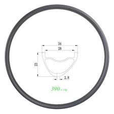 Cerchio carbonio 29er MTB XC