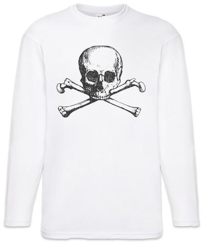 Shirt manica lunga skull - manica,