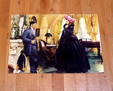 VIA COL VENTO poster manifesto Clark Gable Rhett Butler Gone with the Wind F4