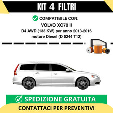 Kit 4 Filtri Tagliando per