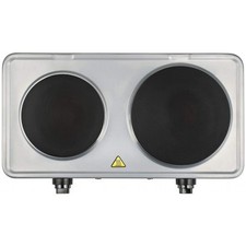 G3 Ferrari Caldos G1012200 Fornello Elettrico 2500w 2 Piastre