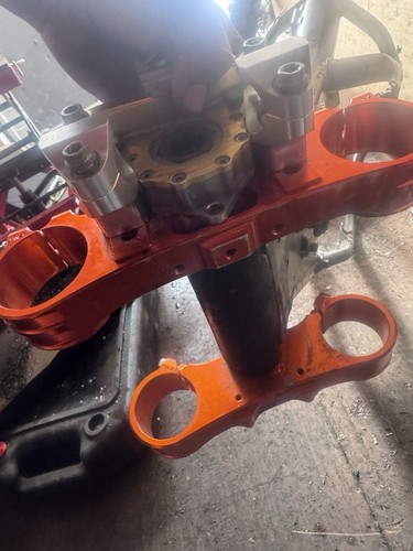 Ktm300 orange yokes - ktm300,