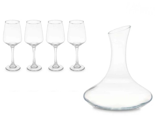 Decanter vino vetro - decanter, in