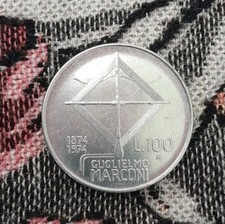 100 lire guglielmo marconi - 100,