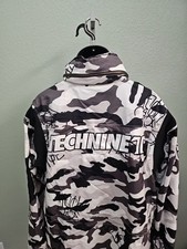 Technine Giacca Snowboard Uomo XLarge Mimetica Nero Bianco
