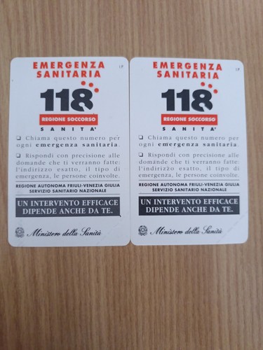Schede telefoniche coppia - schede,