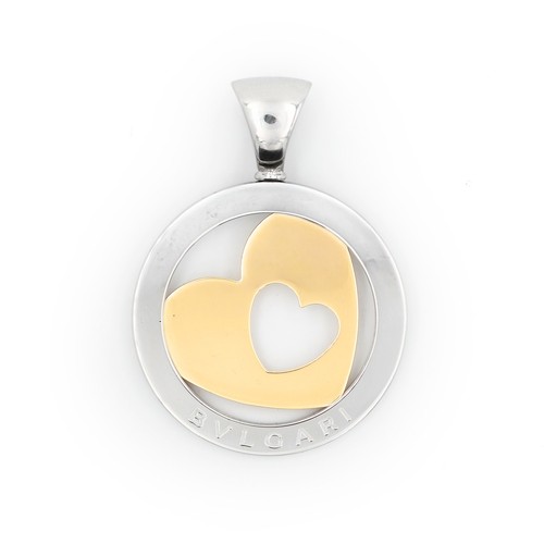 Bulgari gold and steel heart - bulgari,