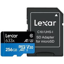 SD Lexar 633X 256GB con