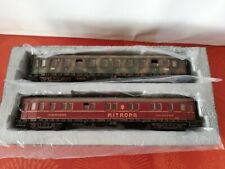 ✅CONVOGLIO militare tedesco 1944 parte 3 di 3 - coppia di vagoni passeggeri - H0