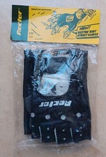 VINTAGE LRG.BLK. Guanti da skateboard Rector Riot GLOVES NOS originali anni 80 