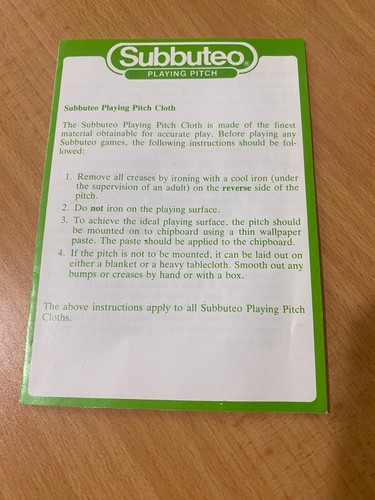 Subbuteo calcio balilla gioco - subbuteo,