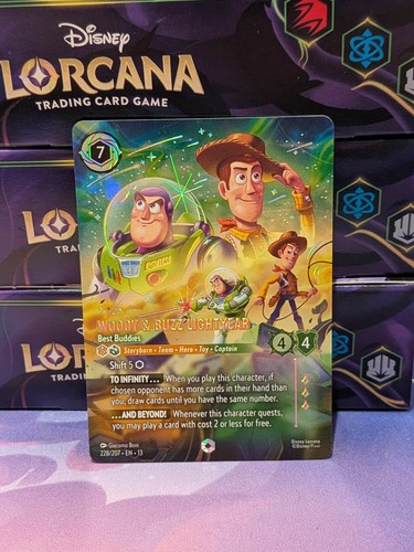Disney lorcana woody buzz - disney,