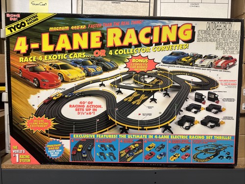 Pista slot elettrica vintage - pista,