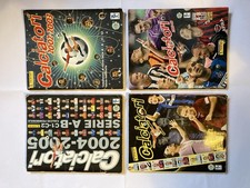 PANINI ALBUM CALCIATORI  4 Annate COMPLETE CON AGGIORNAMENTI Buone Condizioni