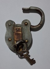 Lucchetto Vintage Con 2 Chiavi