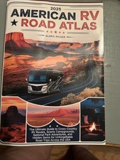 American RV Road Atlas 2025 By Alaric Wilder