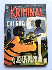 *** KRIMINAL N. 59 ***  ED
