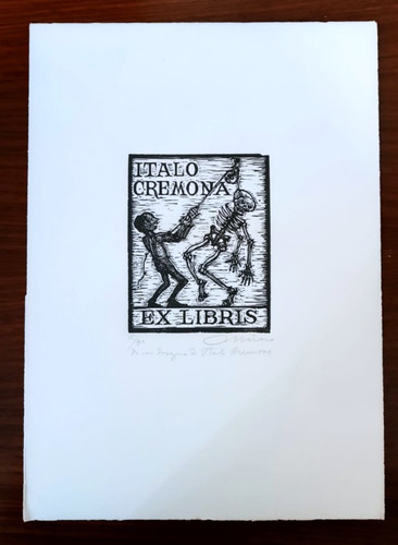 Sergio minero ex libris - ex,