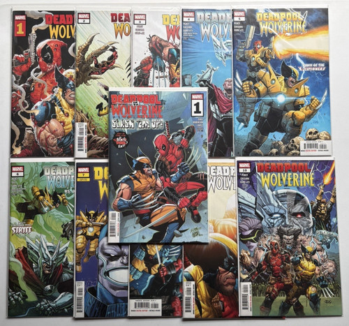 Deadpool wolverine 1 10 set - /,