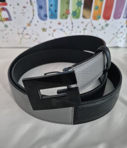 Cintura gucci bicolore - cintura,