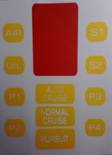 Adesivo scatola vocale originale KNIGHT INDUSTRIES • Cavaliere • KITT, decalcomania personalizzata