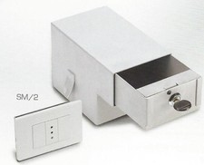  Cassetta sicurezza invisibile TECHNOMAX murare sotto finta presa 125x110X180