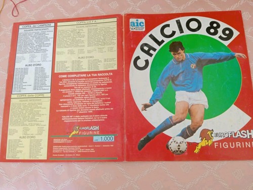 Album calcio euroflash - album,