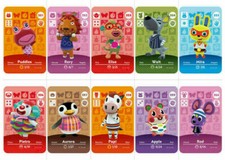 Carta amiibo 301-400 Animal
