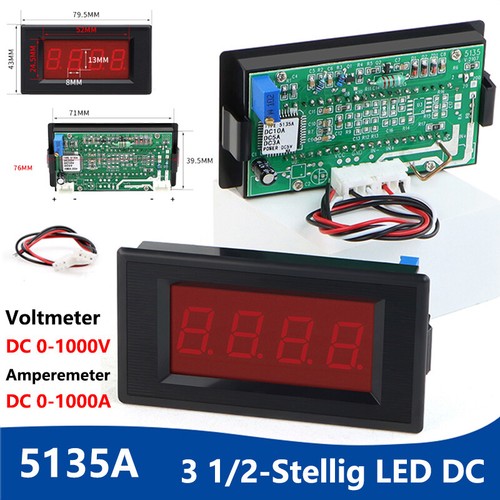 Voltmetro amperometro led - voltmetro/amperometro,