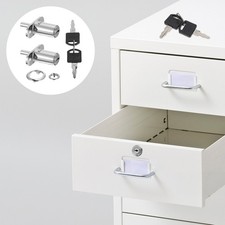  2 Pcs Serratura Vetrinetta