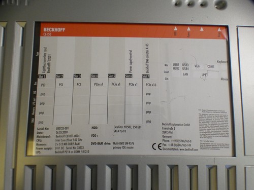 Beckhoff quadro elettrico - quadro,