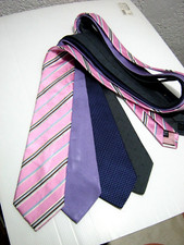 4 X CRAVATTE SETA SILK ETON