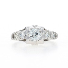 Anello fidanzamento oro - di, in
