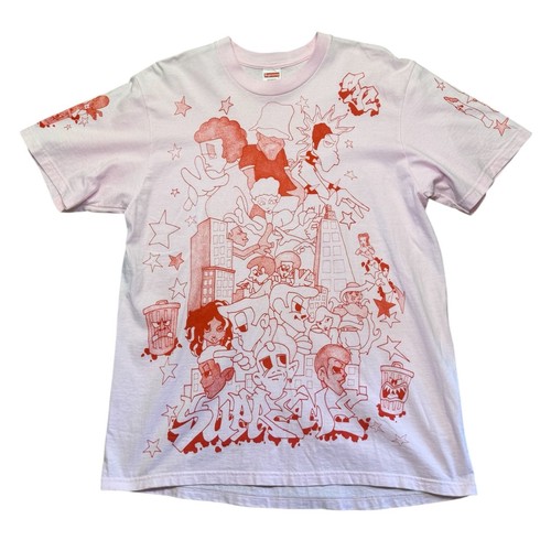 Shirt supreme downtown - t-shirt, 'rosa