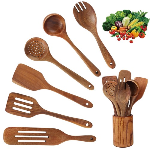 Set mestoli legno - set, pezzi