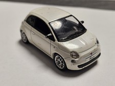 Fiat 500 bianca - Norev - modellino auto (K16)