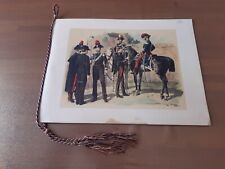 CALENDARIO STORICO DEI CARABINIERI anno 1963 ORIGINALE COMPLETO DI CORDINO